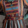 Gudrun Sjödén Bälte "Jaipur" i bomull Aubergine Best