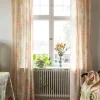 Gudrun Sjödén Gardin "Cumulus" i ekologisk bomull Ljussand Clearance