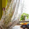 Gudrun Sjödén Gardin "Wild rose" i lin/bomull Askgrå Discount