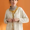 Gudrun Sjödén Kofta i ekologisk ull Ofärgad Fashion