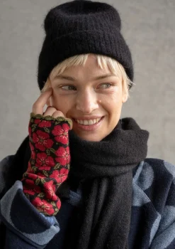 Gudrun Sjödén Mössa i alpackamix Svart Fashion