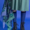 Gudrun Sjödén Sjal "Astrid" i ull Mörkindigo Discount