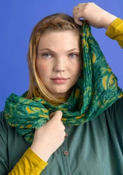 Gudrun Sjödén Sjal "Hedda" i ekologisk bomull Malakit Discount