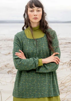 Gudrun Sjödén Top "Aurora" i ekologisk bomull/modal/elastan Påfågelgrön Best
