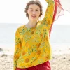 Gudrun Sjödén Top "Bhumika" i ekologisk bomull/modal Ananas Clearance