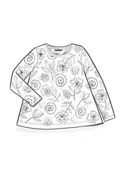 Gudrun Sjödén Top "Bhumika" i ekologisk bomull/modal Ananas Clearance