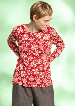 Gudrun Sjödén Top "Karin" i micromodal/elastan Tomat Fashion