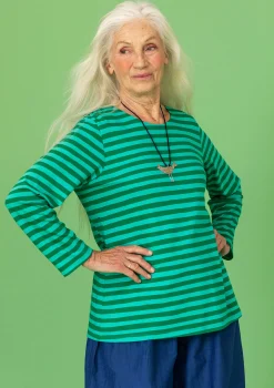 Gudrun Sjödén Top "Mika" i ekologisk bomull/modal Basilika/ljusorientgrön Clearance