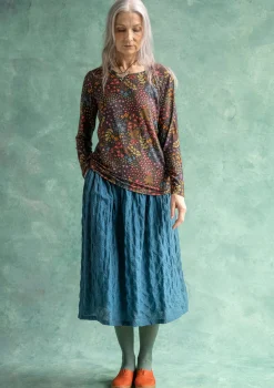 Gudrun Sjödén Top "Ylfa" i lyocell/elastan Svart New