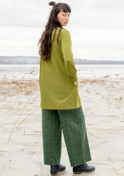 Gudrun Sjödén Trikåtunika i ekologisk bomull/modal/elastan Mossgrön Fashion