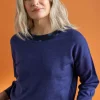 Gudrun Sjödén Tröja i ekologisk ull Viol Discount
