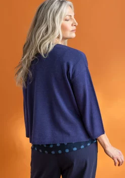 Gudrun Sjödén Tröja i ekologisk ull Viol Discount