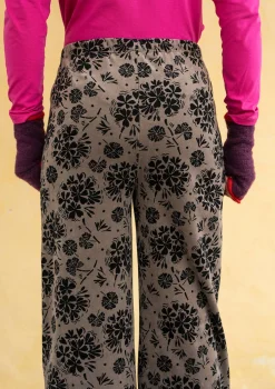 Gudrun Sjödén Velourbyxa "Selma" i ekologisk bomull/återvunnen polyester Potatis Outlet