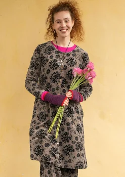 Gudrun Sjödén Velourklänning "Selma" i ekologisk bomull/återvunnen polyester Potatis Discount