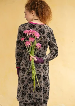 Gudrun Sjödén Velourklänning "Selma" i ekologisk bomull/återvunnen polyester Potatis Discount