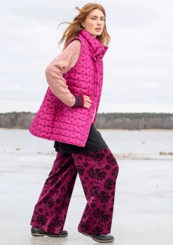 Gudrun Sjödén Väst "Susan" i återvunnen polyester Cerise Outlet