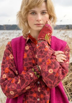 Gudrun Sjödén Vävd klänning "Borealis" i ekologisk bomull Fikon Fashion