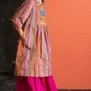 Gudrun Sjödén Vävd klänning "Jaipur" i ull/bomull Masala New