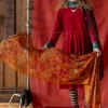 Gudrun Sjödén Vävd sjal "Fyrverkeri" i ull Curry Fashion