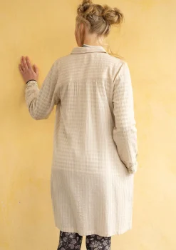 Gudrun Sjödén Vävd skjortklänning 