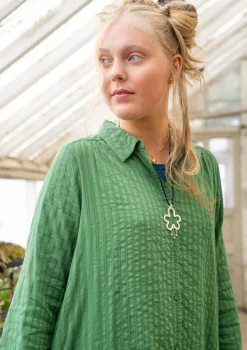 Gudrun Sjödén Vävd skjortklänning 