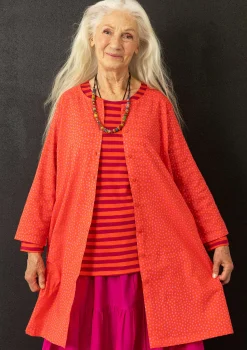 Gudrun Sjödén Vävd tunika "Monika" i ekologisk bomull Lavaröd Outlet